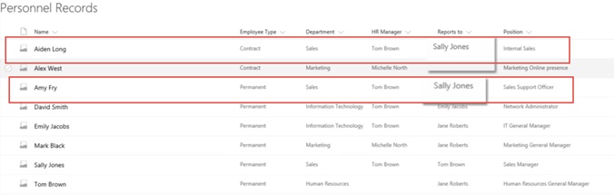 sharepoint hr personnel records 2